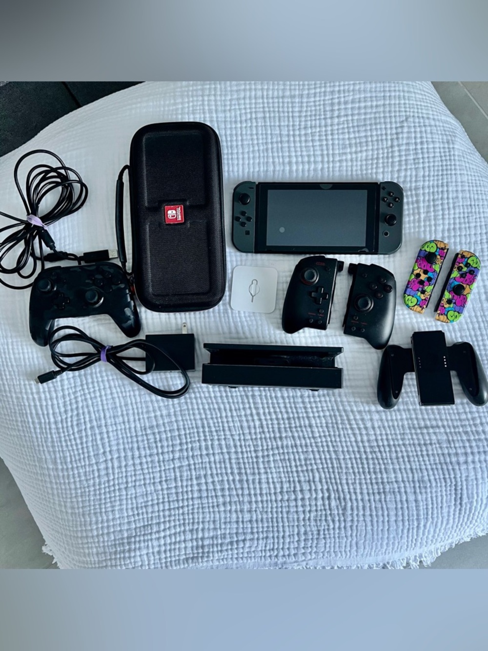 Nintendo Switch Console Bundle with Case and Accessories